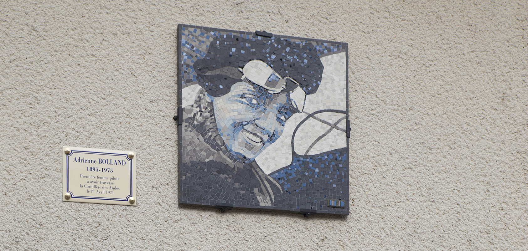Donnery inauguration mosaïque AB